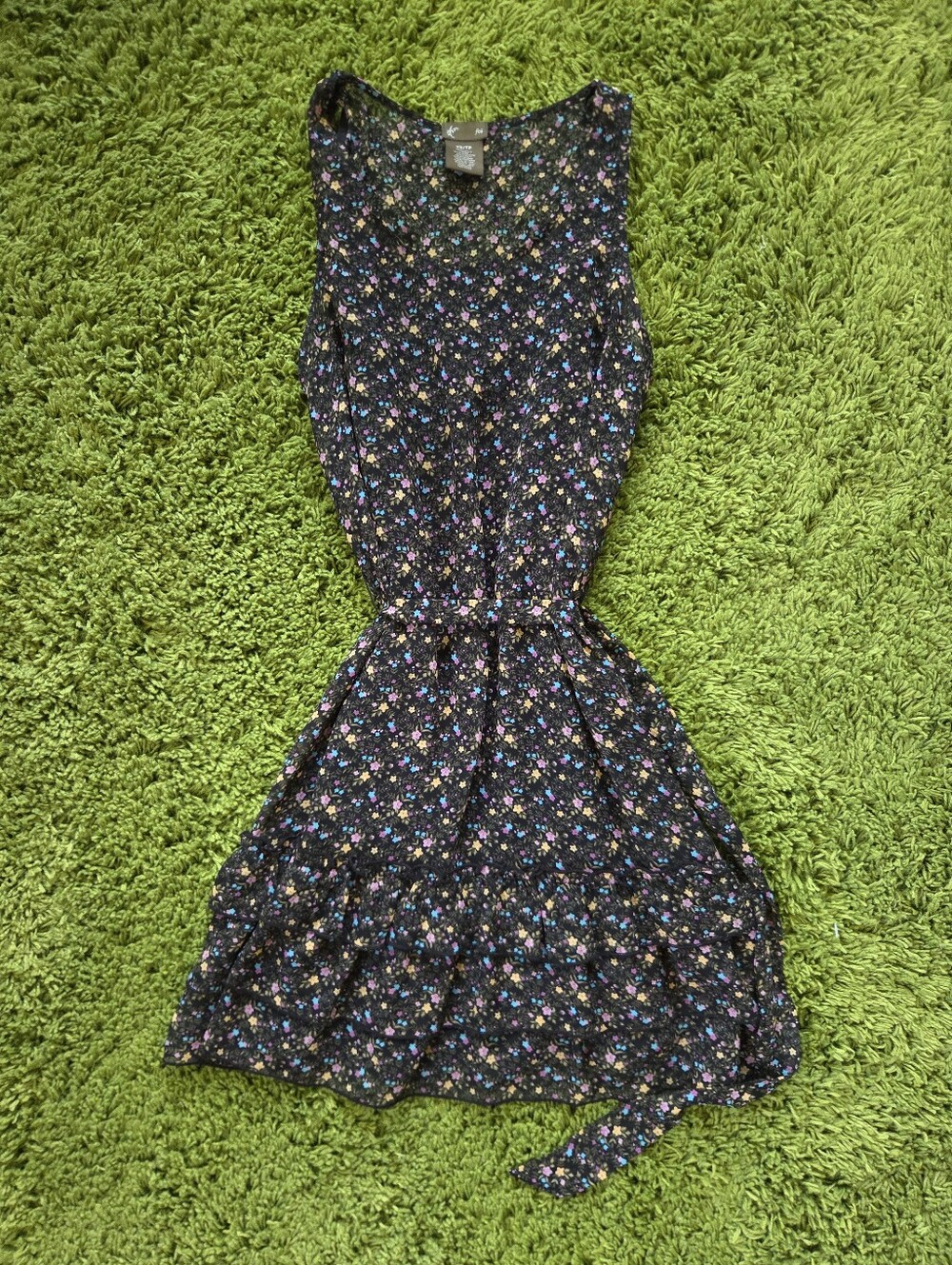 Anthropologie Sheer Floral Dresss
